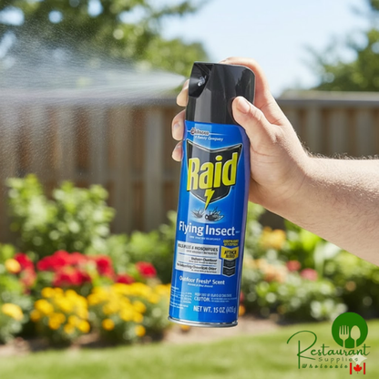 SC Johnson 300816 Raid® 15 oz. Aerosol Flying Insect Killer - 12/Case