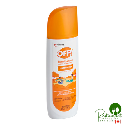 SC Johnson OFF!® 331348 6 fl. oz. FamilyCare Unscented Insect Repellent IV - 12/Case