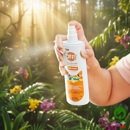 SC Johnson OFF!® 331348 6 fl. oz. FamilyCare Unscented Insect Repellent IV - 12/Case