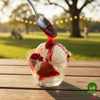 I. Rice 1/2 Gallon Strawberry Dessert / Sundae Topping