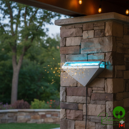 Curtron PEST PRO 150 Stainless Steel Insect Trap Wall Sconce, 1800 sq. ft. Coverage - 120V, 50W