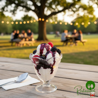 I. Rice 1/2 Gallon Black Raspberry Dessert / Sundae Topping - 6/Case