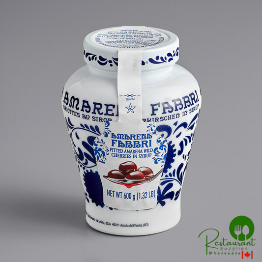 Fabbri Amarena Cherries in Syrup 21 oz. (600 g) - 6/Case