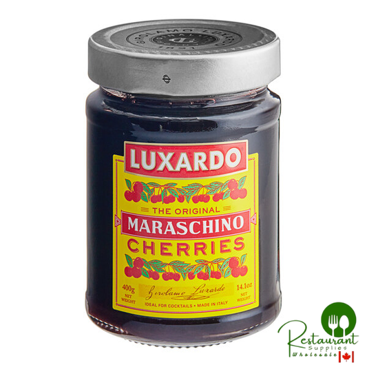 Luxardo Original Maraschino Cherries Jar 14.1 oz. (400 g) - 12/Case