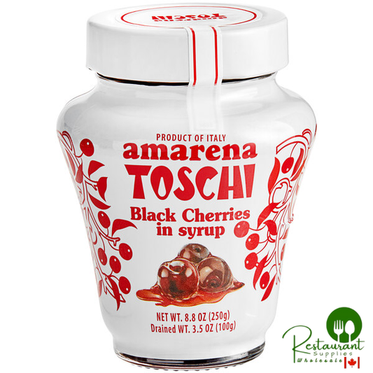 Toschi Amarena Cherries in Syrup 8.8 oz. (250 g) - 6/Case