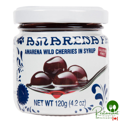 Fabbri Amarena Cherries in Syrup 4 oz. (120 g) - 24/Case