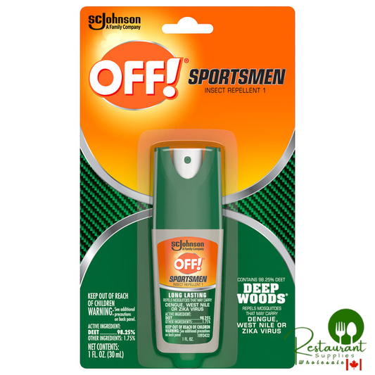 SC Johnson OFF!® 317188 1 fl. oz. Deep Woods® Sportsmen Insect Repellent I - 12/Case