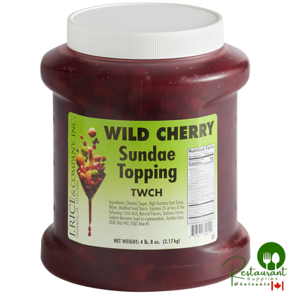 I. Rice 1/2 Gallon Cherry Dessert / Sundae Topping
