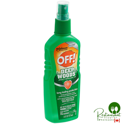 SC Johnson OFF!® 331354 Deep Woods® Sportsmen 6 fl. oz. Insect Repellent VII - 12/Case