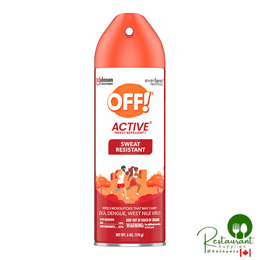 SC Johnson OFF!® 334678 6 oz. Active Insect Repellent I - 12/Case