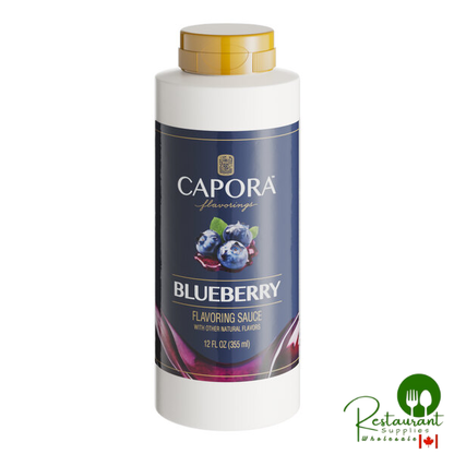 Capora Blueberry Flavoring Sauce 12 fl. oz. - 12/Case