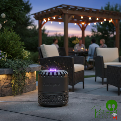 DynaTrap DT152 Indoor Black Flying Insect Trap with StickyTech Glue Card