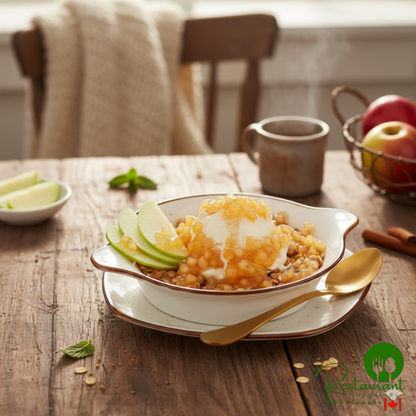 Oringer Apple Dessert / Sundae Topping 3/4 Gallon - 3/Case