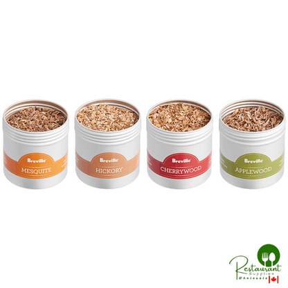 Breville Commercial BSM600AWC0NUC1 Set of 4 Classic Smokehouse Wood Smoking Chips for CSM700