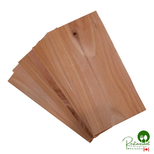 Wildwood Grilling 3 1/2" x 7" x 5/16" Cedar Wood Grilling Plank - 100/Case