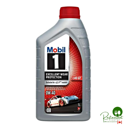 MOBIL 1 C40 GT 0W-40 – CASE OF 6 – 1 LITER BOTTLES