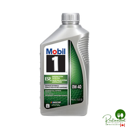 MOBIL 1 ESP X4 0w-40 100% SYNTHETIC – CASE OF 6 QUARTS