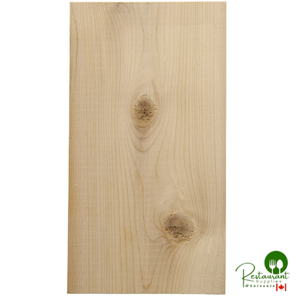 3 1/2" x 6 1/2" Cedar Wood Grilling Planks - 288/Case