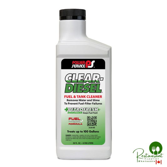 POWER SERVICE CLEAR DIESEL FUEL & TANK CLEANER 9226-12 – 26 OZ BOTTLE – 12 PACK