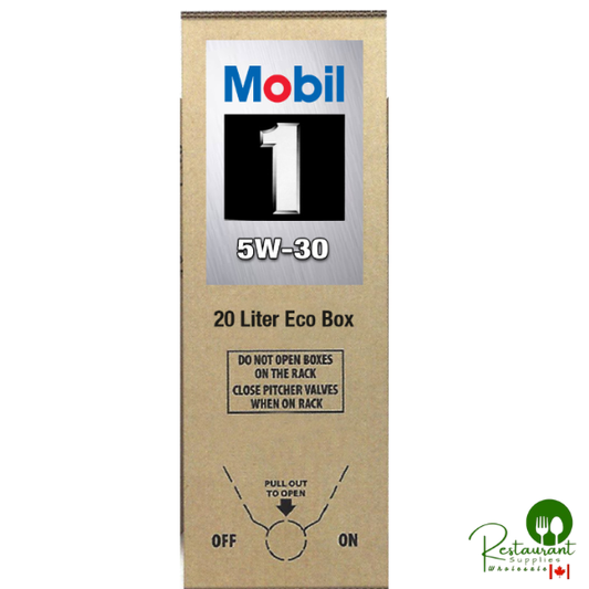 MOBIL 1 5W-30 100% SYNTHETIC ENGINE OIL – 20 LITER ECO BOX – SINGLE BOX
