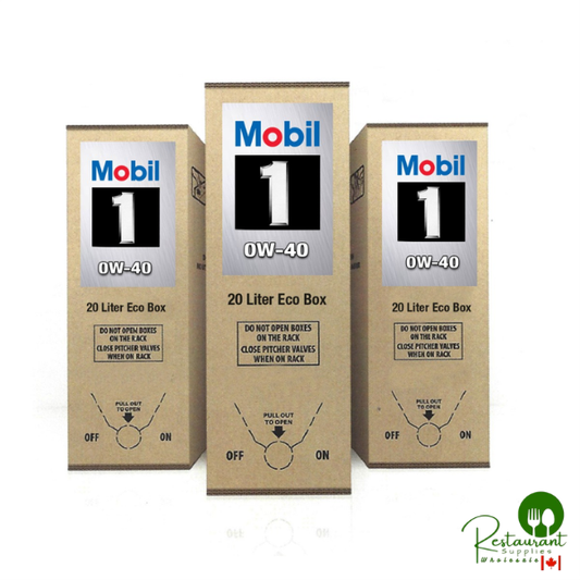 MOBIL 1 0W-40 100% SYNTHETIC ENGINE OIL (SUITABLE FOR MS-12633 6.4L HEMI USE) – 20 LITER ECO BOX – SINGLE BOX
