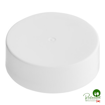 33/400 Smooth Unlined Black Lid - 4,000/Case