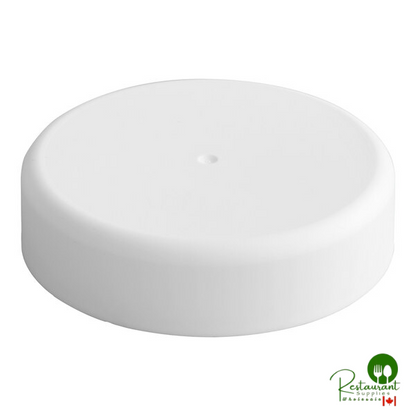 53/400 White Child-Resistant Cap with FoilSeal Liner - 1,200/Case