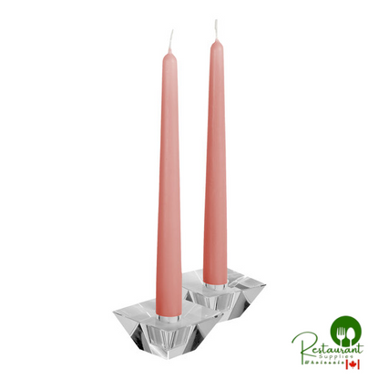 Hyoola Candles 12" White 10 Hour Taper Candle - 144/Case
