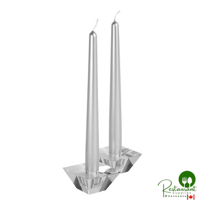 Hyoola Candles 12" White 10 Hour Taper Candle - 144/Case