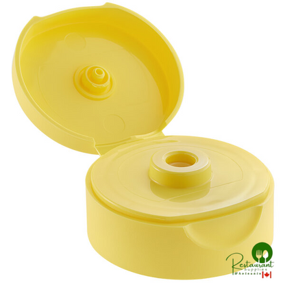 38/400 Black Inverted Squeeze Bottle Lid with Pressure-Sensitive Liner - 850/Case