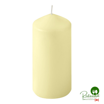 Hyoola Candles 2" x 4" White 25-Hour Pillar Candle - 24/Case