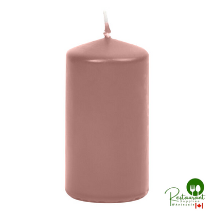 Hyoola Candles 2" x 4" White 25-Hour Pillar Candle - 24/Case