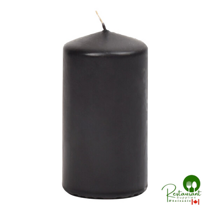 Hyoola Candles 3" x 6" White 90-Hour Pillar Candle - 6/Case