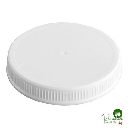 89/400 Black Ribbed Plastic Cap with Foam Liner - 624/Case