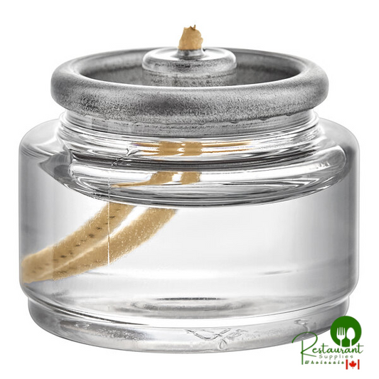 Hollowick HD8-180 8 Hour "Smokeless" Clear Liquid Candle Fuel Cartridge - 180/Case