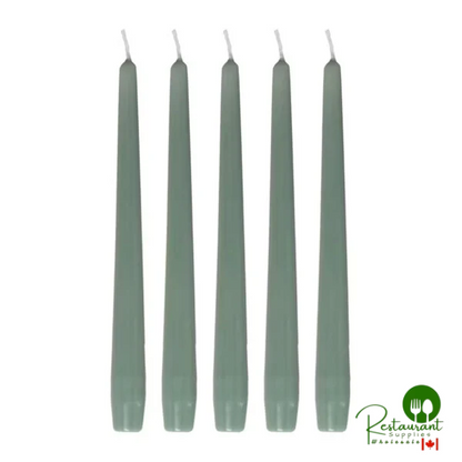 Hyoola Candles 10" White 8 Hour Taper Candle - 144/Case