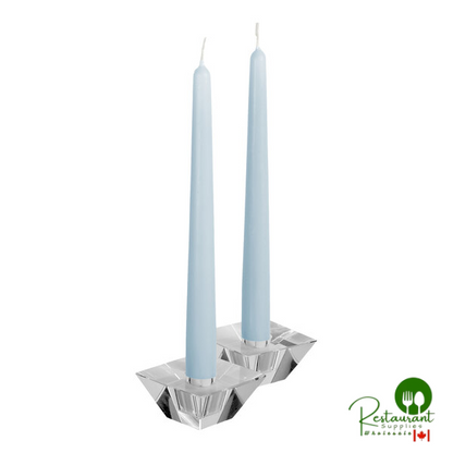 Hyoola Candles 10" White 8 Hour Taper Candle - 144/Case