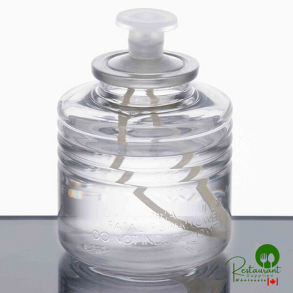 Sterno 30512 Soft Light 30 Hour "Smokeless" Clear Liquid Candle Fuel Cartridge - 48/Case