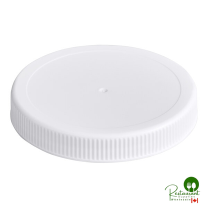 70/400 Black Ribbed Plastic Cap with Foam Liner - 850/Case