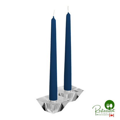 Hyoola Candles 10" White 8 Hour Taper Candle - 144/Case