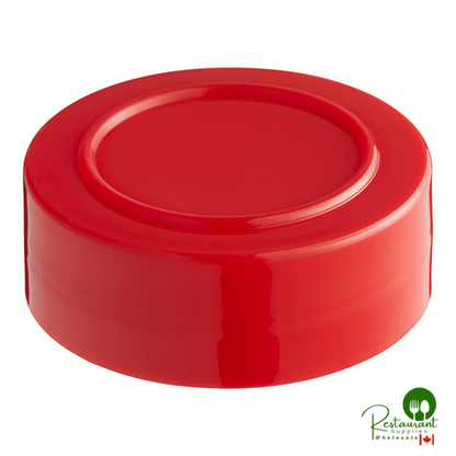 48/485 Black Unlined Polypropylene Spice Cap - 1,100/Case