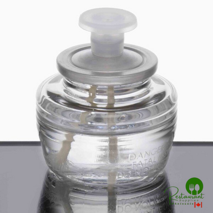 Sterno 30502 Soft Light 10 Hour "Smokeless" Clear Liquid Candle Fuel Cartridge - 144/Case