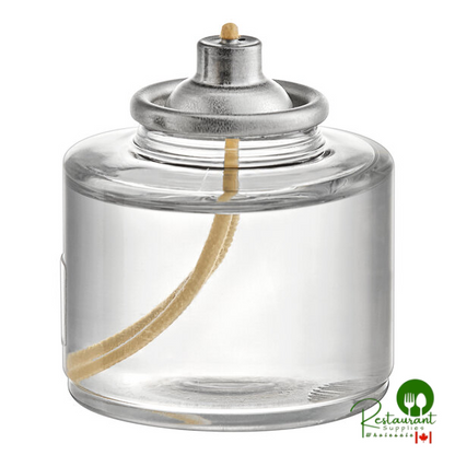 Hollowick HD26-72 26 Hour "Smokeless" Clear Liquid Candle Fuel Cartridge - Not for Home Consumer Use - 72/Case
