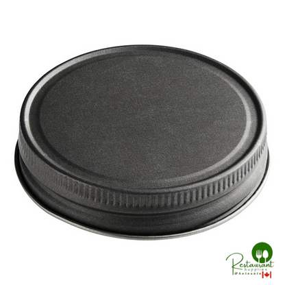 70/450 Pewter Gray Unlined Metal Lid - 1,000/Case
