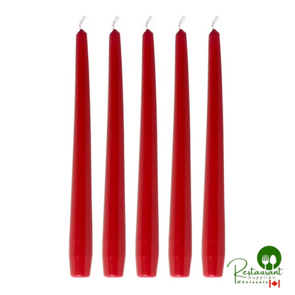 Hyoola Candles 12" White 10 Hour Taper Candle - 144/Case