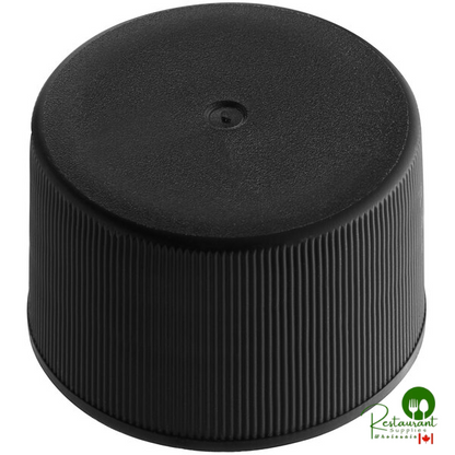 28/410 White Continuous Thread Lid with Foam Liner - 3,100/Case