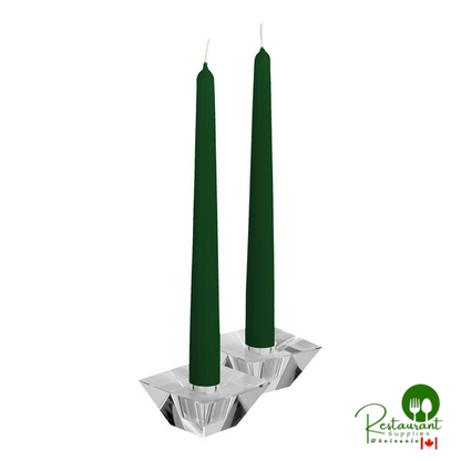 Hyoola Candles 12" White 10 Hour Taper Candle - 144/Case