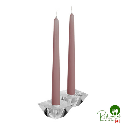 Hyoola Candles 12" White 10 Hour Taper Candle - 144/Case