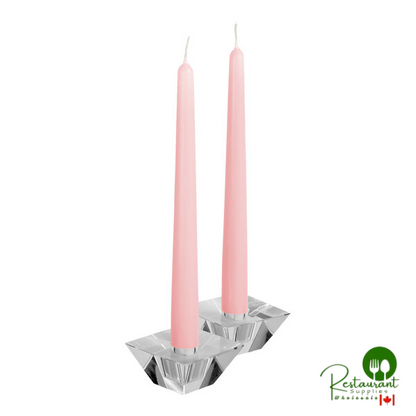 Hyoola Candles 12" White 10 Hour Taper Candle - 144/Case