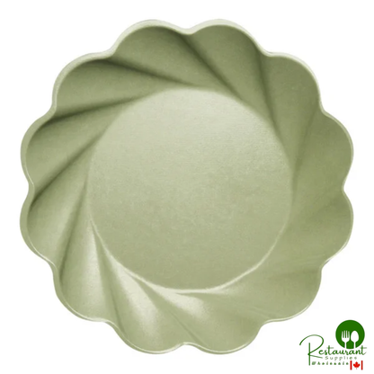 Sophistiplate Simply Eco 9 1/2" Cream Fiber Dinner Plate - 96/Case
